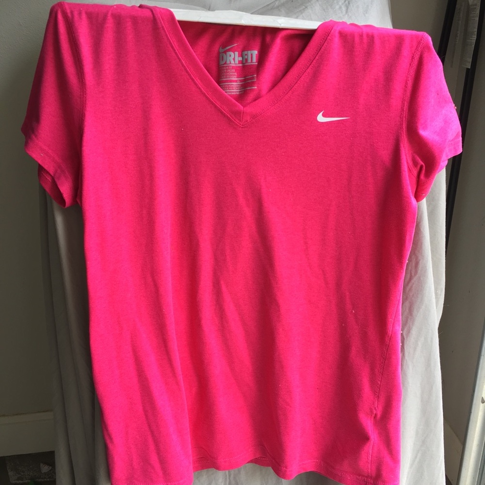 Nike Dri Fit Pink Shirt